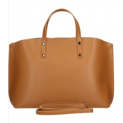 shopping bag Carmella(colore camello)