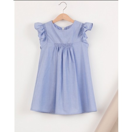 Robe couleur indigo