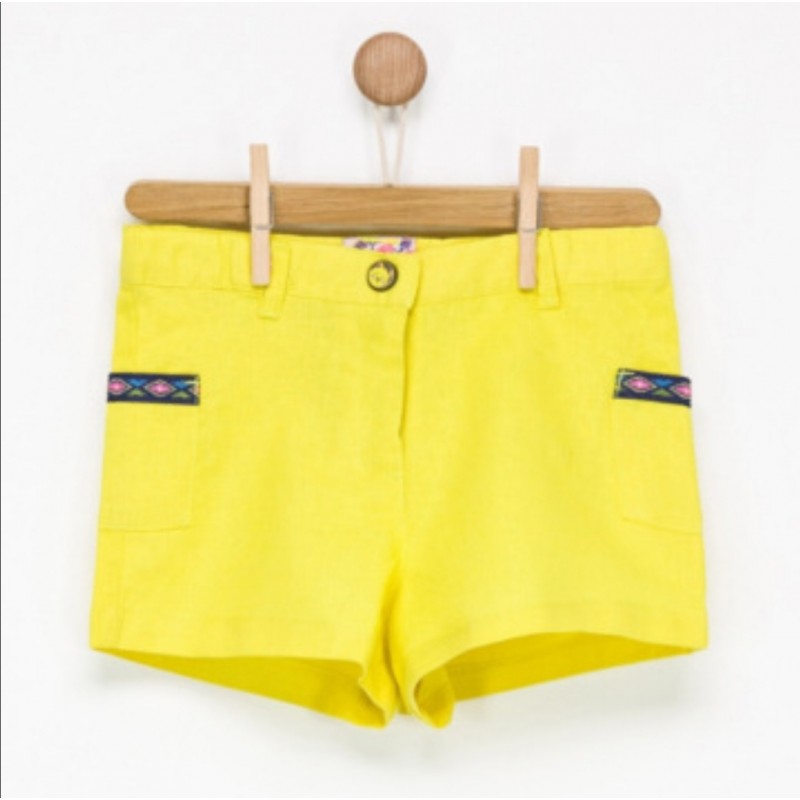 Pantaloncino giallo