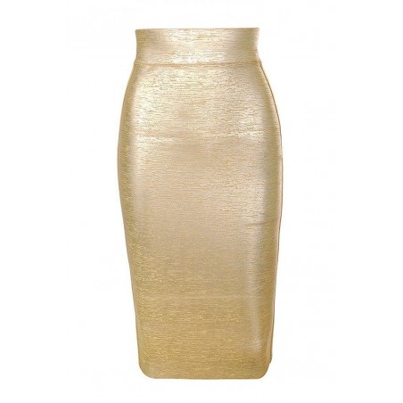 Jupe bandage Gold