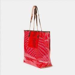 Shopper glossy rosso Camomilla